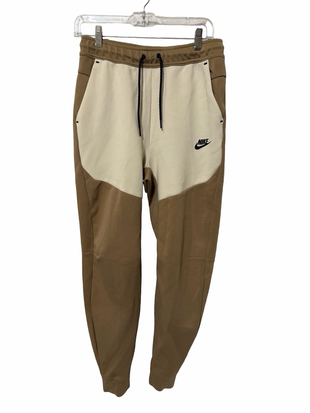 Nike Two-Tone Brown & Cream Joggers